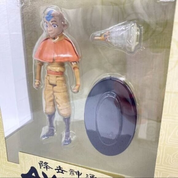 Diamond Select Avatar The Last Airbender Aang Action Figure Nickelodeon New - Picture 5 of 5